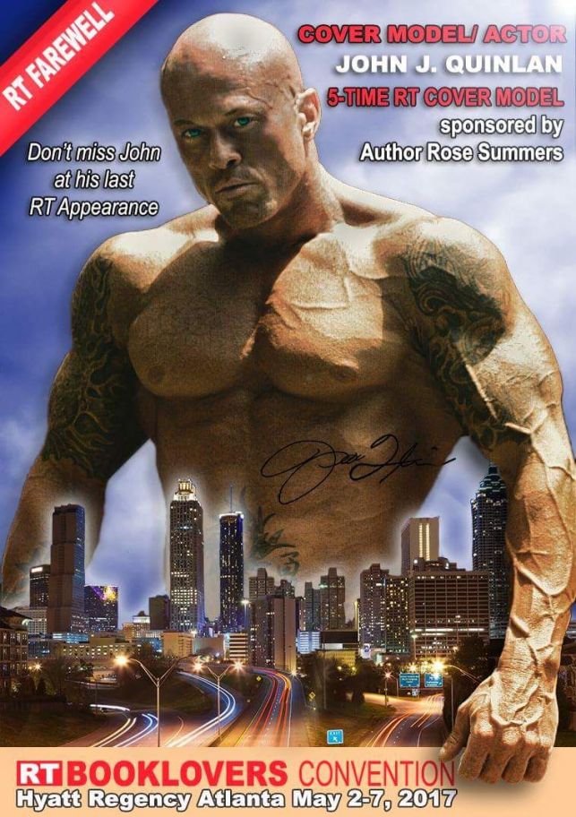 2017 RT Convention Cover Model Actor John Joseph Quinlan by Claudia Bost